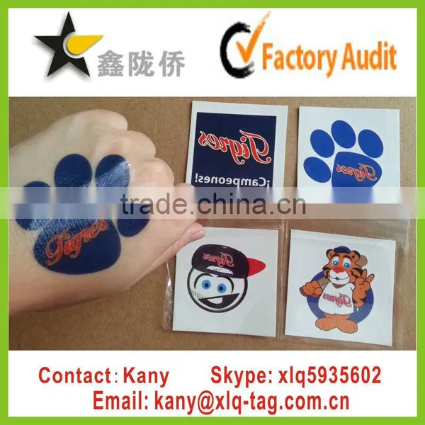2015 Custom Gold Tattoo Sticker, Temporary Tattoo Sticker, Tattoo Sticker photo-2