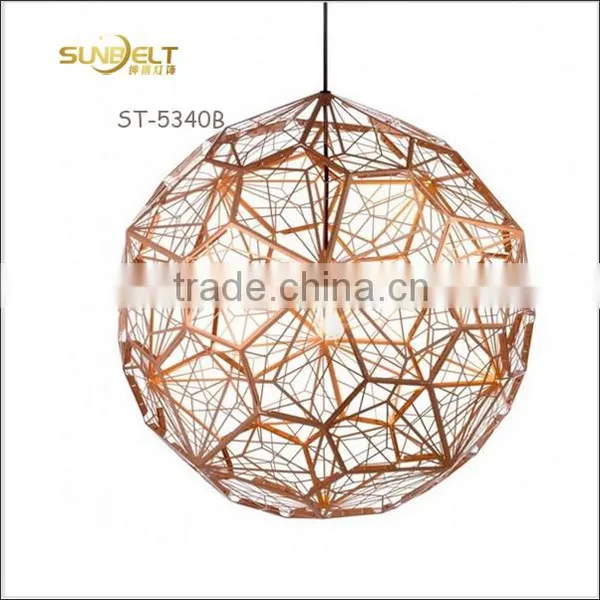 ST-5340B Sunbelt D400mm Stainless Steel Diamond Ball Lamp.