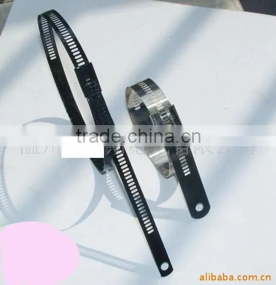 PVC Coated Ladder Stainless Steel Cable Ties