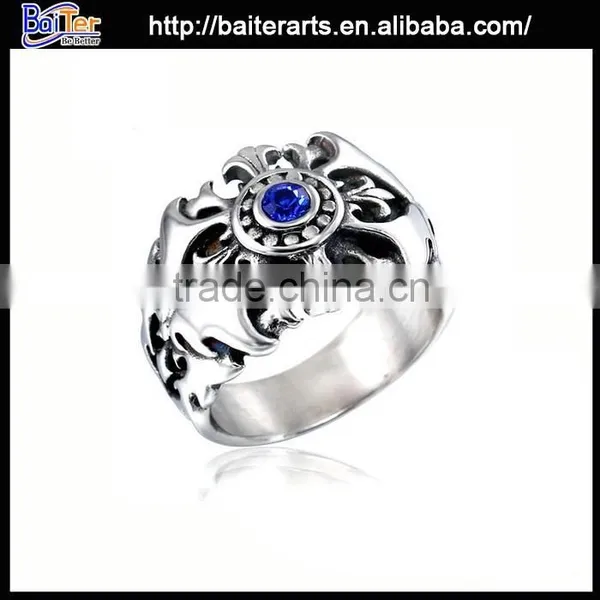 Stocked Men's Ring Titanium Gemstone, Rose Gold Ring Titanium Gemstone, Ring Titanium Gemstone photo-3