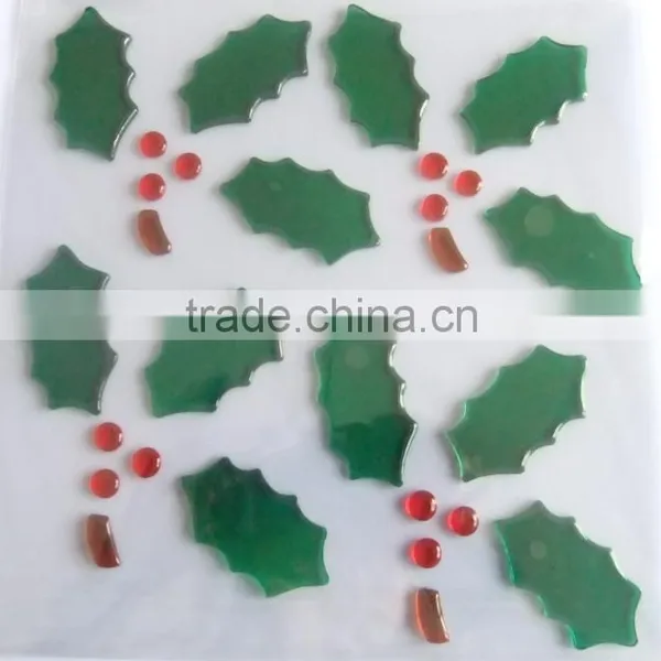 Christmas Removable Jelly Window Sticker photo-5