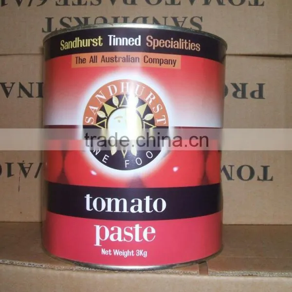 Custom Stick Label Tinned Tomato Paste, Canned Tomato Paste 800gram photo-5