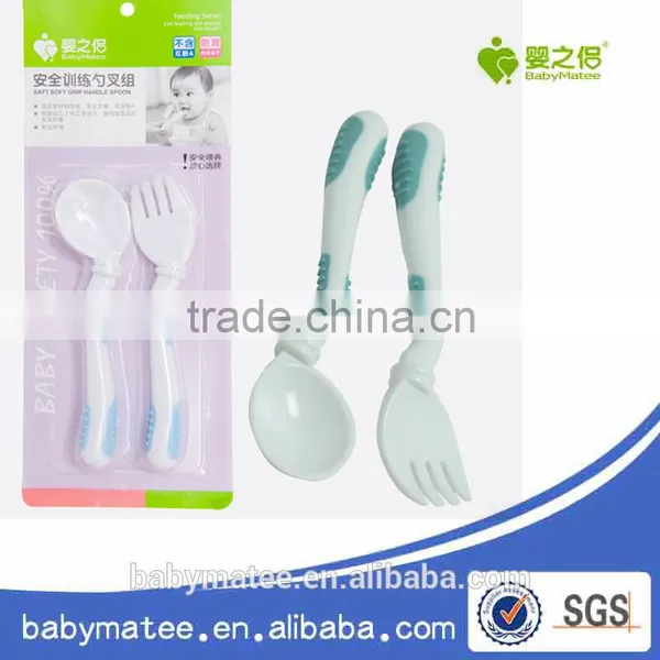 Babymatee HITproduct Plastic Fork Knife Spoon Fork Cup Plate Factory Price for Export Made in China photo-5