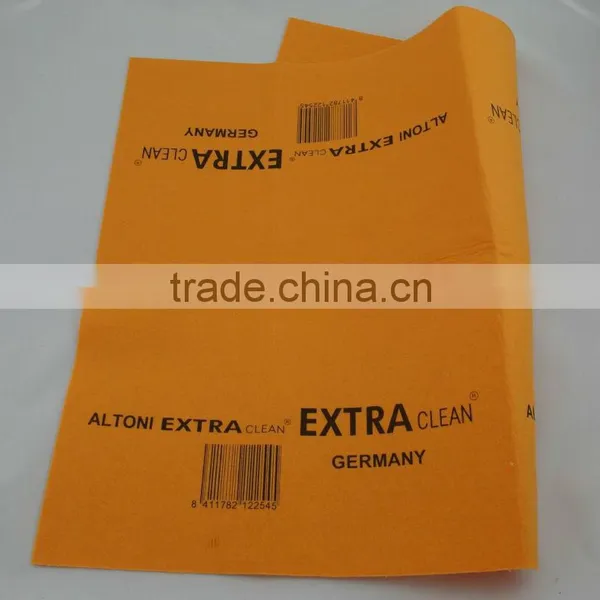 Germany Extra Clean Logo Printed Orange Super Absorbent Floor Wipers photo-5