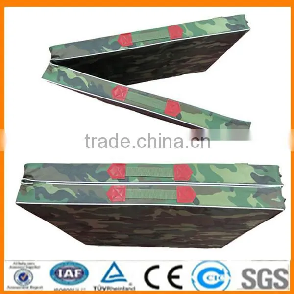 Gymnastics exercise mat