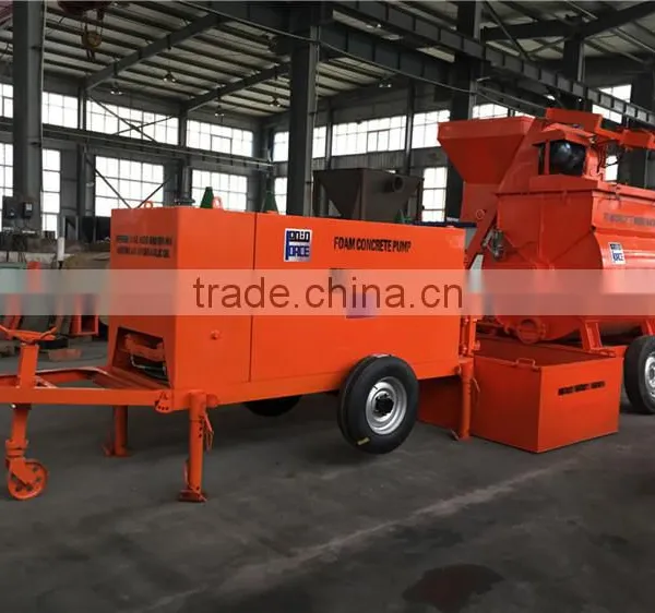 lightweight foam concrete machine for partition wall cast onsite