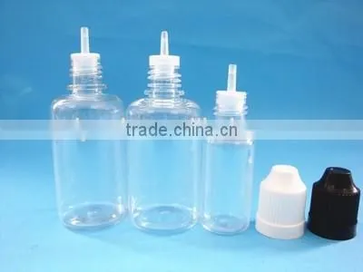 Plastic Clear PET E-liquid Oil Dropper Bottle,smoke Oil Dropper Bottle With Childproof Cap photo-2
