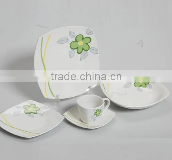 20pcs Square Dinner Set, New Style Dinnerware Dinner Set, Porcelain Dinnerware Dinner Set photo-3