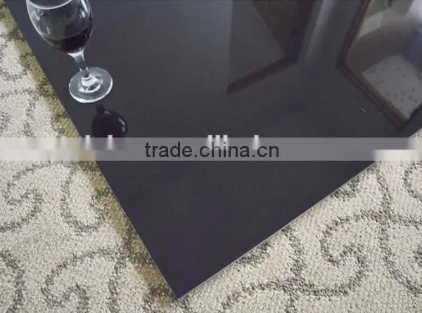 Pure Black Carrelage Porcelain Tile Price photo-6