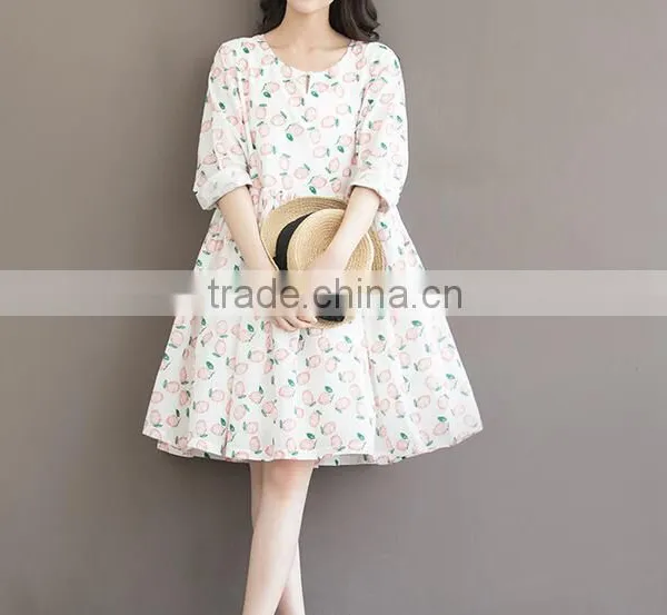 D73012h 2016 Summer Latest Design Fashion Maternity Dress Cotton Maternity Wear Wholesale Maternity Clothes Quality Choice