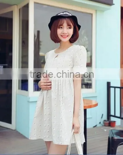 D70816H Fashion Pregnant Woman Skirt Summer Dress Clothing for Pregnant Women