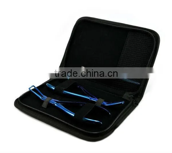 Professional Blue Titanium Color Hair Extension Tools Kit photo-6