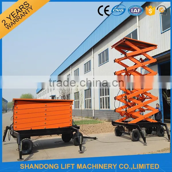 12m Hydraulic Mobile Scissor Lift