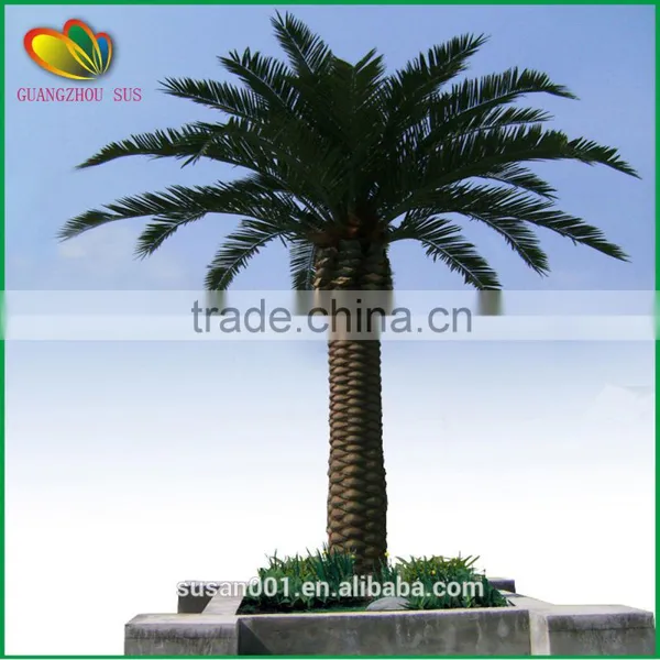 Top Quality Artificial Palm Tree Fiberglass Artificial Date Palm Tree photo-3