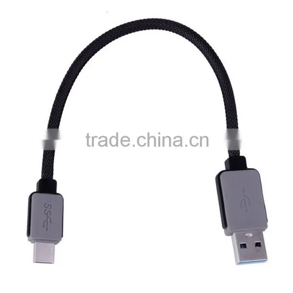 USB 3.0 Female Cable to USB 3.1 Type C Male Short Data Cable Connector Black 0.15m/1m/1.5m Available photo-3