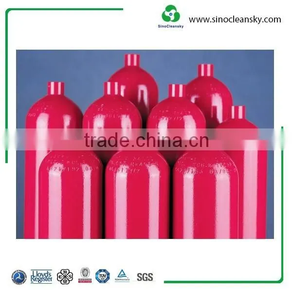 67.5L Fire Fighting High Pressure Seamless Steel Gas Cylinder for CO2 photo-2