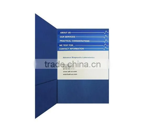 8.5x11 Sized Presentation Art Paper Folder Printing photo-6