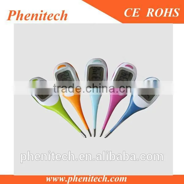 Big Screen LCD Flexible Digital Clinical Thermometer