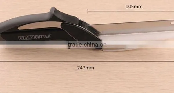 Factory Wholesales Stainless Steel Clever Cutter 2-in-1 Knife photo-4