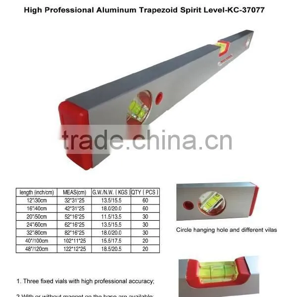 Frame Type Home Construction Precision Spirit Level photo-6