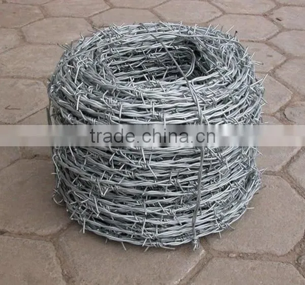Pvc Coated and Galvanized Barbed Wire Price