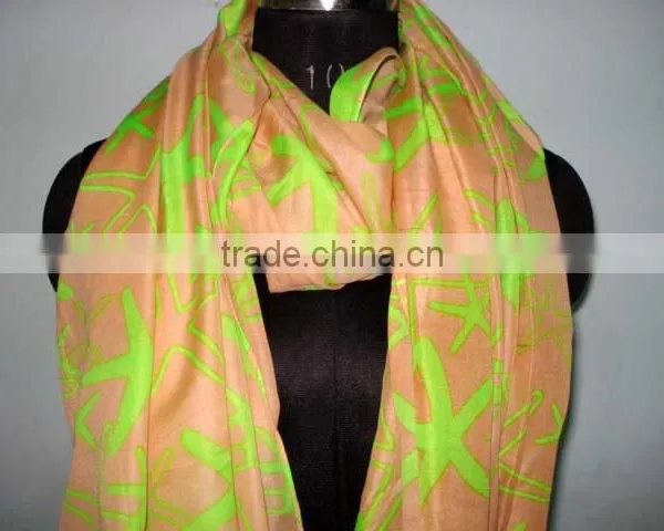 COTTON PRINTED SCARF 2014