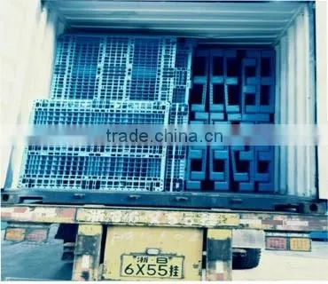 Heavy Duty Floor Stacking Plastic Pallet With 3 Runners Bottom and Grid Decks 1200x1000 Supplier's Choice photo-5