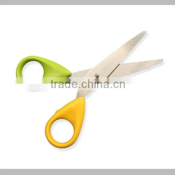 Plastic Student Scissors With Cap photo-3