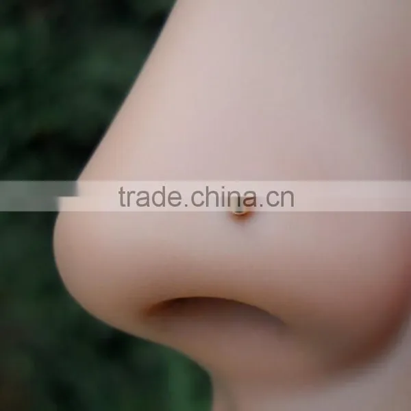 Wholesale Fashion Made In China Colorful Stone Stud Body Jewelry Piercing Nose photo-2