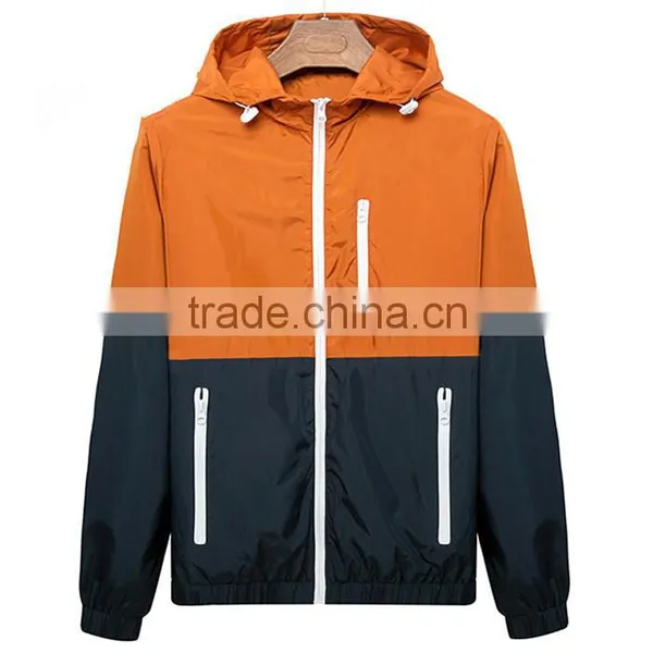 2016 Autumn New Men's Sports Jacket Outdoor Sportswear Men Fashion Thin Windbreaker Jacket Zipper Coats Outwear Men's Clothing photo-3