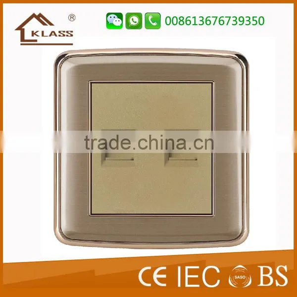 Wall Switch Computer Socket 2016 New Model With CE Certificate photo-3