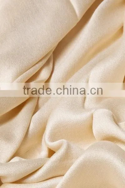 Beige Viscose Pashmina Scarf photo-3