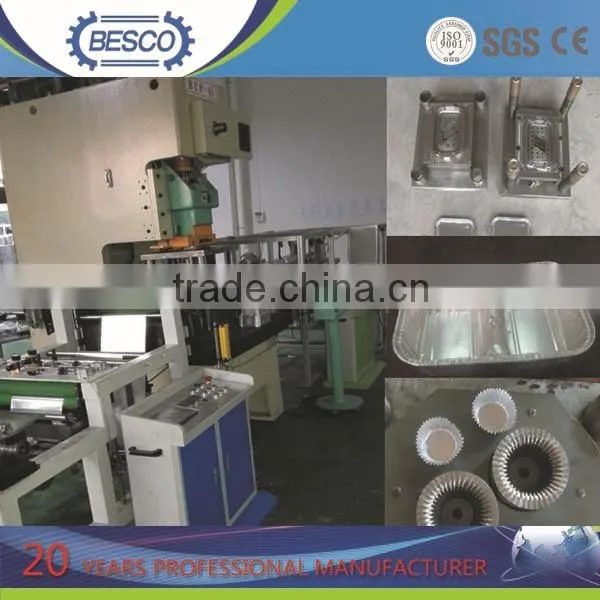 Takeaway Aluminium Foil Container Making Machine for 250ml,450ml,750ml Container/dishes/plate/tray/bowl