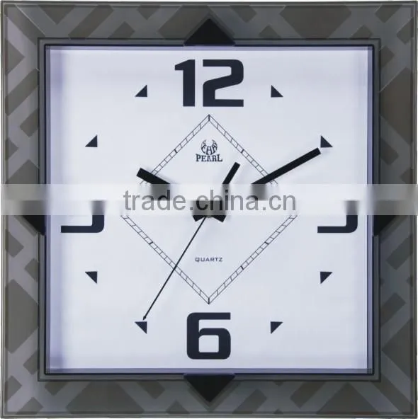 Pearl Square Colourful Wall Clock PW248 photo-2