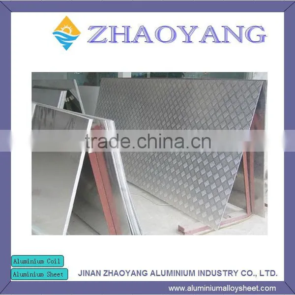 High Quality Embossed 5 Bars 2mm 3mm Aluminum Sheet Aluminum Plate photo-4