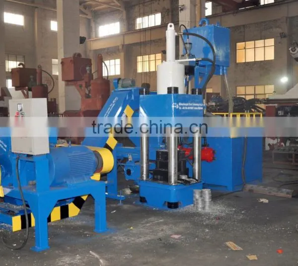 Hydraulic Waste Scrap Cast Iron Briquetting Press photo-6