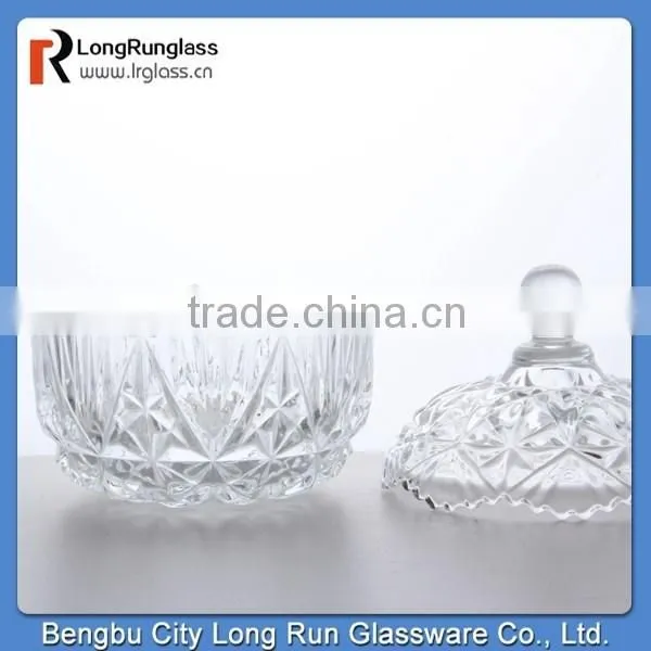 LongRun Fancy Cut Glass Home Decoration Candy Dish photo-2