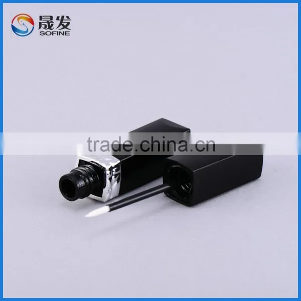Black Eyeliner Tube Cosmetic Eye Packing Plastic Tube for Eye Makeup photo-3