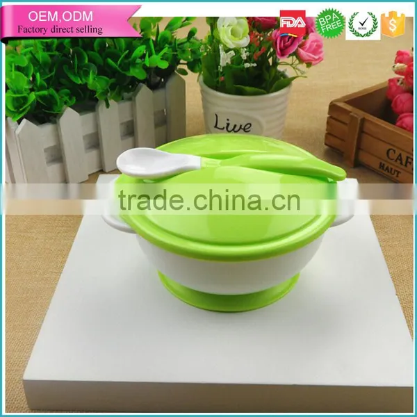 Unbreakable Bowl Kids Soup Bowl With Strong Sucker Colorful Baby Bowl