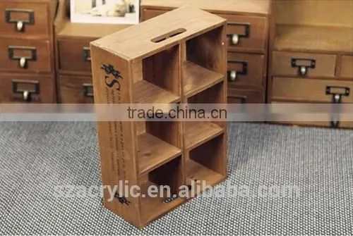 Multifunction Wooden Small Box Without Lid Customized photo-2