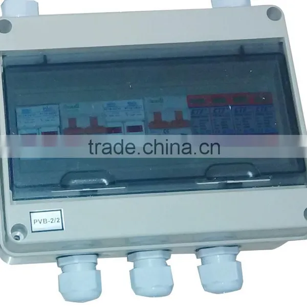 1000V DC Combiner Box With SPD and Fuse for on Grid Inverter System photo-5