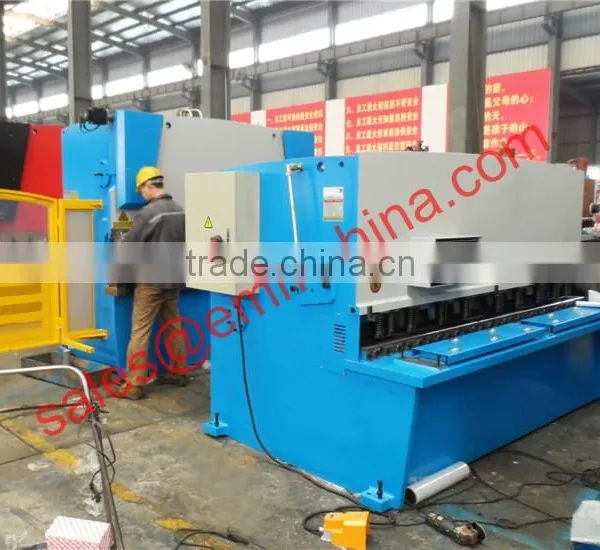 QC12K-8x4000 CNC Hydraulic Sheet Metal ms Plate Cutting Machine photo-4