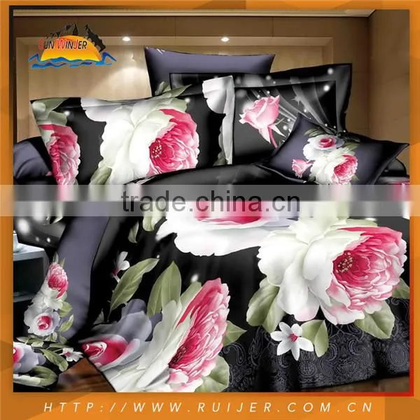 Reasonable Price Reactive Printing Floral Design Quilt Manufacturer photo-4