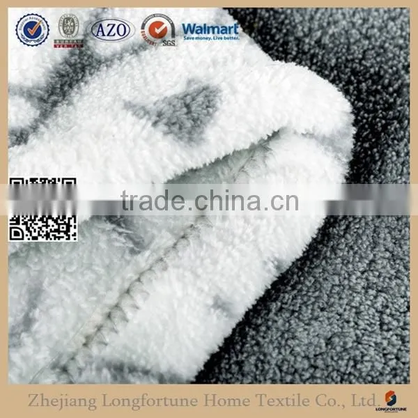 Soft Warm Polyester Polar Fleece Blanket photo-6