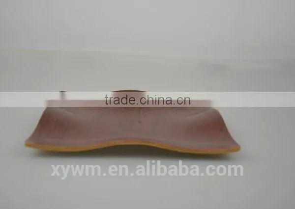 Acacia Wood Rectangle Serving Tray and Plate photo-4