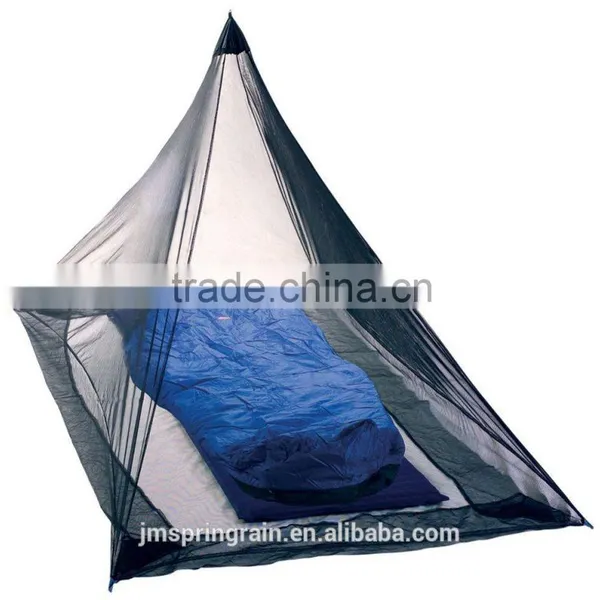 Pyramid Single Outdoor Travel Canopy Mosquito Net Black photo-2
