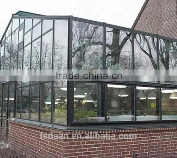 Aluminium Glass Sunshine Hut Bulit in Garden House photo-3