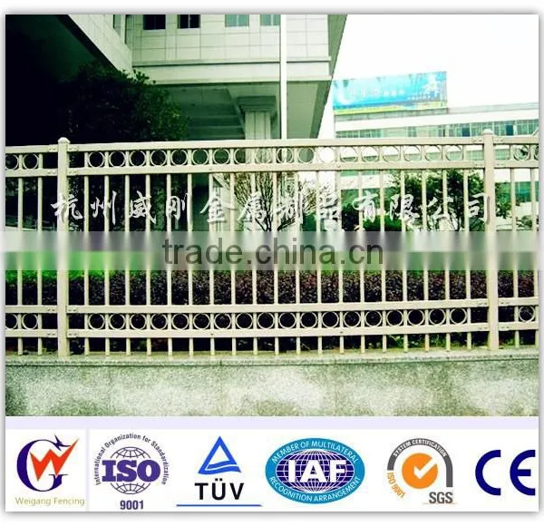 Factory Supply Galvanized Steel Electrostatic Spraying Municipal Fence photo-5
