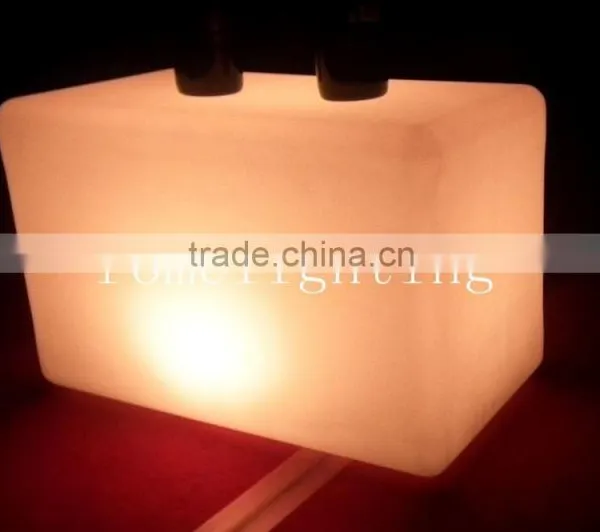 Plastic Technology Durable Waterproof Led Long Square Stool photo-3