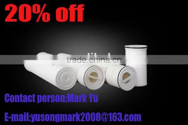 0.22 Micron Nylon Pleated Cartridge Filters Used for Food and Beverage photo-3